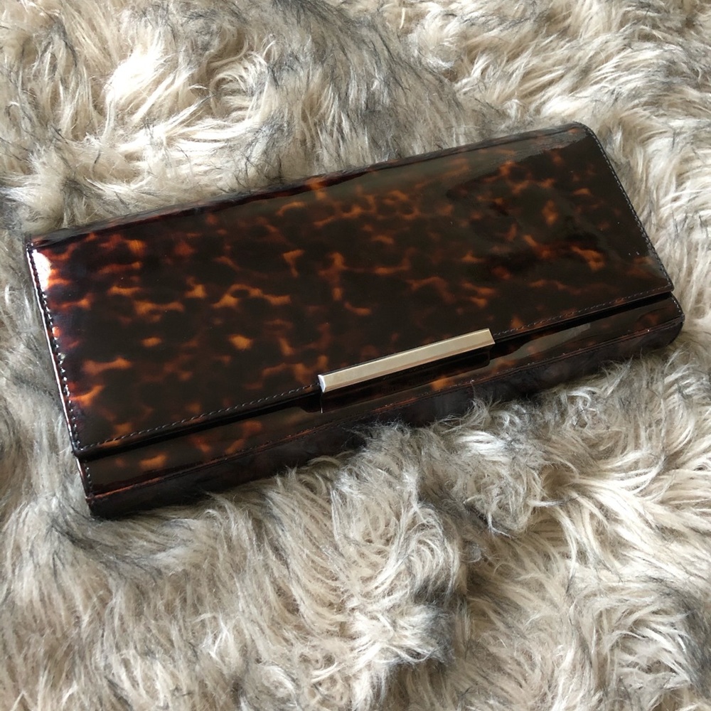 Stuart Weitzman Tortoise clutch